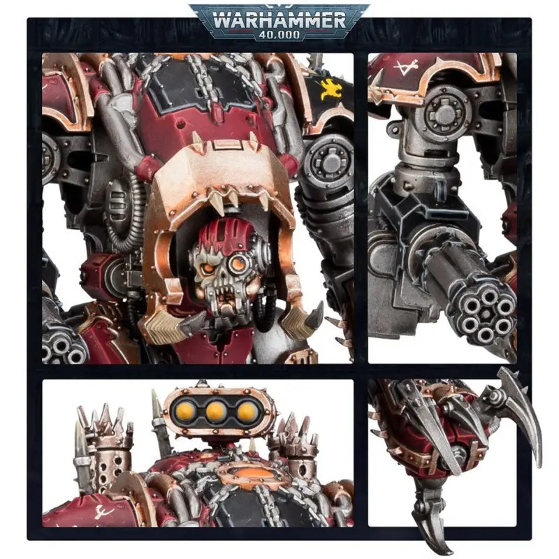 Wardogs, chaos knights, warhammer 40k, games workshop, model 43-64